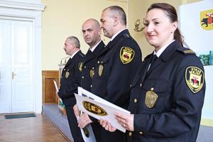 Nagrody i awanse dla strażników miejskich 
